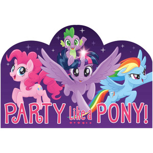 My Little Pony Friendship Adventures Postcard Invitations  8pk