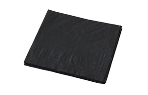 Culinaire 2 ply Cocktail Black Quarter Fold PK250