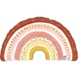 36inch Boho Rainbow Shape Foil Balloon P1