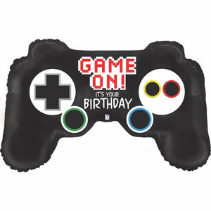 36inch Game Controller Birthday Shape Foil Balloon  P1