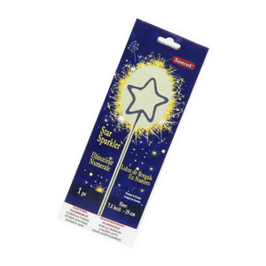 Star Shaped Party Sparkler