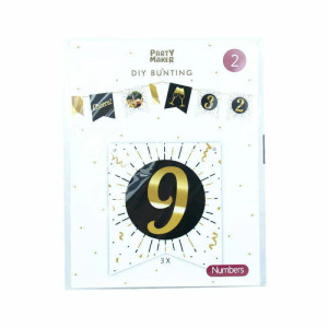 Diy Number Bunting - 9