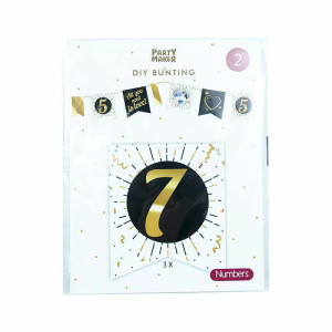 Diy Number Bunting - 7