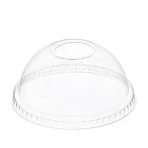 98mm PET Dome Lid PK50