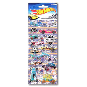 Hot Wheels Stickers 3pack-Puffy