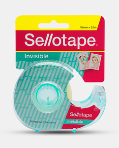 Invisible Tape with Dispenser 18mm x 25m 1pc