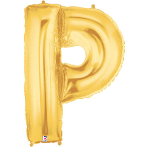 Megaloon P Gold Foil Balloon 40" 1pk