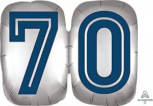 SuperShape Happy Birthday Man 70 P35