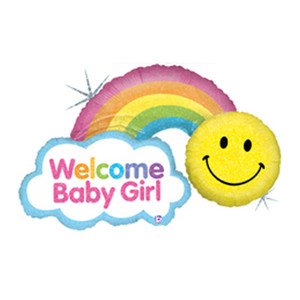 Rainbow Baby Girl Holo 45/114cm Shape