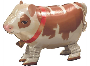 Cute Cow Airwalker Foil Balloon 64cm