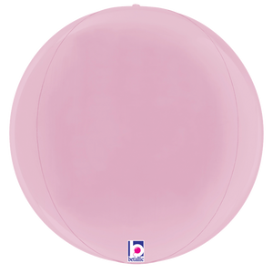 Globe Solid Pastel Pink 16" 1pk