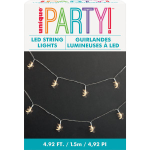 Moon & Star LED String Lights 1.5m