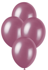 Premium Rich Plum 30cm Pearl Balloons - 50pk