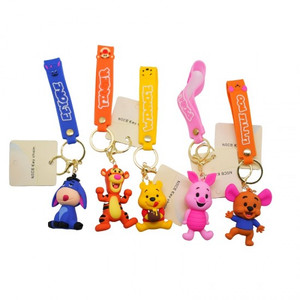 Keyring - Winnie the Pooh Friends 6cm