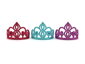Assorted Colour Tiara-1pc
