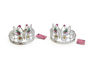 Butterfly Motif Tiara 1pc