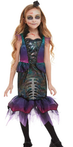 Dark Mermaid Child Costume