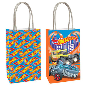 Hot Wheels Paper Kraft Bags 8pk FSC