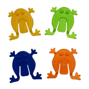 Jumping Frogs Favour 4PK Multicoloured