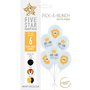 PICK-A-BUNCH Jungle Safari 30cm Asst 6pk