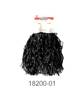 Metallic Pom Pom (Black)