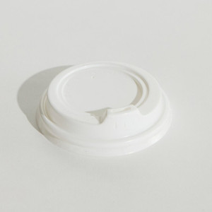 12oz Sipper Lid (White) PK100