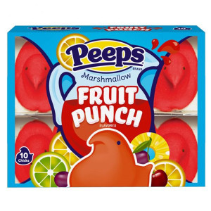 PEEPS FRUIT PUNCH CHICKS 10CT