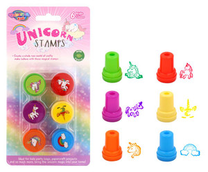 6PK Fun Stamps - Unicorn Series