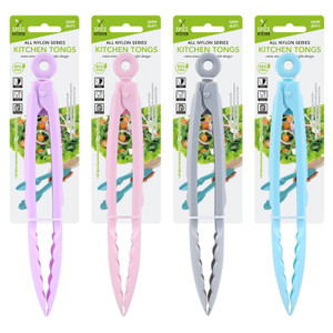 All Nylon Series Kitchen Tongs-9"