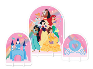 FSC MIX TABLE DEC 3PK PRINCESS