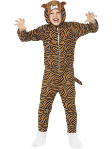 ALL IN ONE WITH HOOD TIGER COSTUME