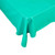 Turquoise Plastic Table Cover Rectangular 274cm x 137cm