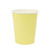 Pastel Yellow Paper Cup 260ml 20pk