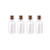 Mini Glass Bottles 5cm Pk 4