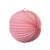 Decorative Accordion Lantern 25cm - Light Pink