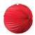 Decorative Accordion Lantern 35cm - Red