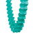 Decorative Honeycomb Garland 4m - Turquoise