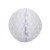 Decorative Honeycomb Ball 25cm - White