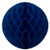 Decorative Honeycomb Ball 35cm - Navy Blue
