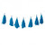 Decorative Paper Tassel Garland 3m - Royal Blue