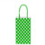 12 PK Paper Bag - Green Polka Dot Small