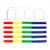 12 Pk Paper Bag - Primary Assorted Stripe Small