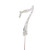 Cake Topper Silver Diamante 7cm - Number 7