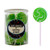 Round Swirly Lollipops-Green 24pk