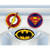 Justice League Honeycomb Hanging Decorations 3Pk