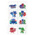 PJ Masks Tattoos Assorted Designs 8pk 1sheet