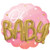 Multi-Shape Oh Baby Girl Foil Balloon