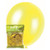 30cm Latex Balloons - Metallic Yellow (25 Pack)