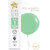 90cm Latex Balloon Matte Mint Green 1pk