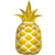 Golden Pineapple Supershape 112cm